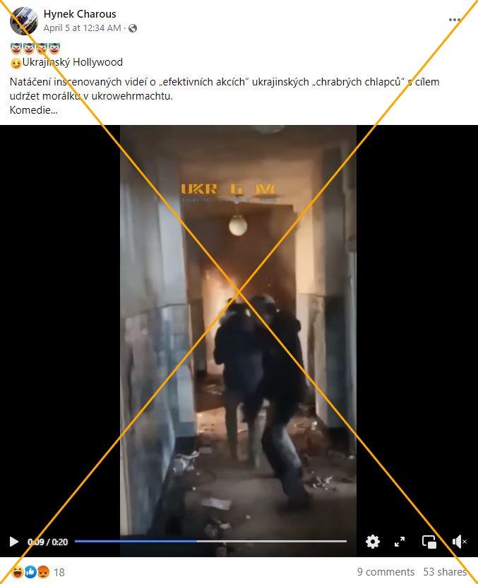Toto video je ze zákulisí filmu, který sa natáčel v Lotyšsku - Na pravou míru